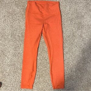 Lululemon Athletica Orange Leggings